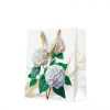 Darčeková taška medium 20x25x10 cm Romantic White Hydrangeas Darčeková taška medium 20x25x10 cm Romantic White Hydrangeas