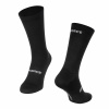 Ponožky FORCE VERDONE, čierne L-XL/43-47 Ponožky FORCE VERDONE, čierne L-XL/43-47
