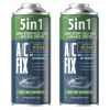 Chladivo do klimatizácie AC FIX 2x 5v1 Plyn Tesniaci UV R1234yf Chladivo do klimatizácie AC FIX 2x 5v1 Plyn Tesniaci UV R1234yf