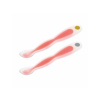 Bebeconfort Lyžičky s tepelným senzorom 2 ks Red Bebeconfort Lyžičky s tepelným senzorom 2 ks Red