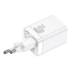 Rýchla nabíjačka Baseus Super Si Pro USB + USB-C 30W biela (CCSUPP-E02) Rýchla nabíjačka Baseus Super Si Pro USB + USB-C 30W biela (CCSUPP-E02)