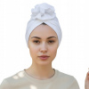 Eva Design turban bavlna biely, univerzálna veľkosť Eva Design turban bavlna biely, univerzálna veľkosť