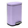 Siko Spirella pedálový odpadkový koš AKIRA matná fialová ocel 5 L 10.22615 Siko Spirella pedálový odpadkový koš AKIRA matná fialová ocel 5 L 10.22615