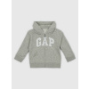 GAP Baby mikina s logom Sivá 12-18M Sivá Sivá GAP Baby mikina s logom Sivá 12-18M Sivá Sivá