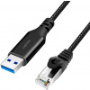 LogiLink USB 3.0 - RJ45 7,5 m LogiLink USB 3.0 - RJ45 7,5 m