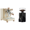 Lelit Bianca PL162T V3, gold + Eureka Mignon Silenzio 55, BL black Lelit Bianca PL162T V3, gold + Eureka Mignon Silenzio 55, BL black