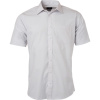 James & Nicholson Košile JN 680, popelínová, krátký rukáv COT02068003905-light grey 2XL Šedá světlá James & Nicholson Košile JN 680, popelínová, krátký rukáv COT02068003905-light grey 2XL Šedá světlá