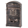 STREND PRO Schránka GLA-Alu, hliníková, 255x90x410 mm, poštová, antique bronze 252261 STREND PRO Schránka GLA-Alu, hliníková, 255x90x410 mm, poštová, antique bronze 252261