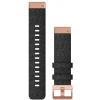 Garmin Remienok QuickFit 20, nylonový, čierny, ružovozlatá pracka 010-12874-00 Garmin Remienok QuickFit 20, nylonový, čierny, ružovozlatá pracka 010-12874-00