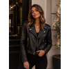 Max Original Leather Dámska kožená bunda EMMA soft-223 black (M 44-46) - Čierna - M Max Original Leather Dámska kožená bunda EMMA soft-223 black (M 44-46) - Čierna - M