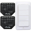 Sada 2 ovladačů pro žaluzie/záclony SHELLY Shutter + 4 tlačítka BLU RC WiFi Sada 2 ovladačů pro žaluzie/záclony SHELLY Shutter + 4 tlačítka BLU RC WiFi