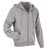Mikina STEDMAN ACTIVE SWEATJACKET MEN Grey Heather sivá XL Mikina STEDMAN ACTIVE SWEATJACKET MEN Grey Heather sivá XL