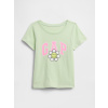 GAP Baby tričko s logom Zelená 3YRS Zelená Zelená GAP Baby tričko s logom Zelená 3YRS Zelená Zelená