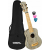 Cascha HH 2315 Bamboo Sopránové ukulele Graphite Cascha HH 2315 Bamboo Sopránové ukulele Graphite