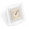 Designové stolní hodiny I804TR caffé latte IncantesimoDesign 15cm Designové stolní hodiny I804TR caffé latte IncantesimoDesign 15cm