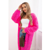 Mohérový dlhý kardigán Farba: Neónová ružová, Veľkosť: UNI (sedí na veľkosti S, M, L) Mohérový dlhý kardigán Farba: Neónová ružová, Veľkosť: UNI (sedí na veľkosti S, M, L)