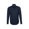 Pánska nežehlivá košeľa Slim fit s dlhým rukávom tmavo modrá Navy Seidensticker, Veľkosť 44 Pánska nežehlivá košeľa Slim fit s dlhým rukávom tmavo modrá Navy Seidensticker, Veľkosť 44