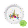 Papierový tanier PAW Eco 23 cm Special Day - Unicorn Party /10 ks Papierový tanier PAW Eco 23 cm Special Day - Unicorn Party /10 ks