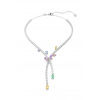 Swarovski náhrdelník dámsky kovový so zirkónom Ariana Grande x Swarovski 5737424 strieborná ONE SIZE Swarovski náhrdelník dámsky kovový so zirkónom Ariana Grande x Swarovski 5737424 strieborná ONE SIZE