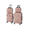 Súprava kufrov na kolieskach TraveLux Pro XXII rose gold Súprava kufrov na kolieskach TraveLux Pro XXII rose gold