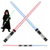 SVETELNÝ MEČ STAR WARS DVOJITÝ LIGHTSABER LED SVETLO ZVUK FARBY SVETELNÝ MEČ STAR WARS DVOJITÝ LIGHTSABER LED SVETLO ZVUK FARBY