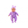 Miminko zvukové 30 cm fialový obleček Miminko zvukové 30 cm fialový obleček