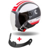 přilba Handy Metropolis, CASSIDA (černá/bílá/červená, vel. XS) přilba Handy Metropolis, CASSIDA (černá/bílá/červená, vel. XS)