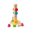 Bigjigs Toys veža s maticami a skrutkami Bigjigs Toys veža s maticami a skrutkami