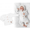 Pletený svetrík s volánikom Girl, Baby Nellys, biely, veľ. 74 Baby Nellys Pletený svetrík s volánikom Girl, Baby Nellys, biely, veľ. 74 Baby Nellys