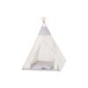 Teepee stan pre deti SPRINGOS Šedý s hviezdami Teepee stan pre deti SPRINGOS Šedý s hviezdami