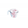 Odmerka 0,5L, 12x12cm, sklo číre PYREX Odmerka 0,5L, 12x12cm, sklo číre PYREX