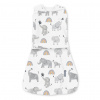 INGENUITY Zavinovačka bavlnená ulitka konvertibilná s voľným rukávom TOG 1 SwaddleMe™ Happy Elephant 17388-171-4 INGENUITY Zavinovačka bavlnená ulitka konvertibilná s voľným rukávom TOG 1 SwaddleMe™ Happy Elephant 17388-171-4