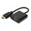 Digitus HDMI A na VGA Převodník, audio DA-70461 Digitus HDMI A na VGA Převodník, audio DA-70461