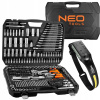Sada Náradia náradia NEO s nástrčnými kľúčmi ks + nabíjateľná Čelová Baterka Sada Náradia náradia NEO s nástrčnými kľúčmi ks + nabíjateľná Čelová Baterka