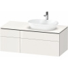 DURAVIT L-Cube závesná skrinka pod umývadlo na dosku (umývadlo vpravo), 4 zásuvky, 1220 x 550 x 482 mm, biela vysoký lesk, LC4874022220000 DURAVIT L-Cube závesná skrinka pod umývadlo na dosku (umývadlo vpravo), 4 zásuvky, 1220 x 550 x 482 mm, biela vysoký lesk, LC4874022220000