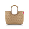 Reisenthel Módna taška Loopshopper L frame rhombus ginger Reisenthel Módna taška Loopshopper L frame rhombus ginger