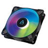 ARCTIC P12 PWM PST A-RGB 0dB – 120mm Pressure optimized case fan | PWM controlled speed with PST | A-RGB illumination ACFAN00231A