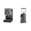 Gaggia New Classic E24, grey + Eureka Atom W 65, grey Gaggia New Classic E24, grey + Eureka Atom W 65, grey