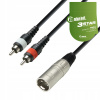 RCA - XLR kábel Adam Hall K3YMCC 3 m RCA - XLR kábel Adam Hall K3YMCC 3 m