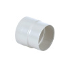 LP spojka rúr zvodu - RAL 9010 Biela, 80 mm LP spojka rúr zvodu - RAL 9010 Biela, 80 mm
