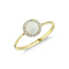 Lillian Vassago Zlatý prsteň so syntetickým opálom LLV66-WOYR-002 Veľkosť prsteňov: Väčšia veľkosť - na dotaz Lillian Vassago Zlatý prsteň so syntetickým opálom LLV66-WOYR-002 Veľkosť prsteňov: Väčšia veľkosť - na dotaz