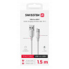 Kábel Swissten USB typ C - USB typ C 1,5 m biely Kábel Swissten USB typ C - USB typ C 1,5 m biely
