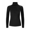 ACLIMA WarmWool Roll Neck W's Jet Black - M ACLIMA WarmWool Roll Neck W's Jet Black - M