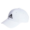 adidas Bball Cap Cot Baseball Unisex Adults White Junior adidas Bball Cap Cot Baseball Unisex Adults White Junior