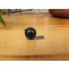 Šungitový přívěsek - kulička hladká, 8mm (přívěsek šungit broušený) Šungitový přívěsek - kulička hladká, 8mm (přívěsek šungit broušený)