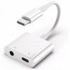 ADAPTÉR USB-C NA 3,5MM MINI JACK PREVODNÍK KÁBEL AUX PRE SAMSUNG IPHONE DAC ADAPTÉR USB-C NA 3,5MM MINI JACK PREVODNÍK KÁBEL AUX PRE SAMSUNG IPHONE DAC