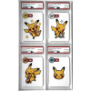 2025 Pokémon Taruka Pikachu Round 1 1st–4th Place PSA 10 – 4x Red Background 2025 Pokémon Taruka Pikachu Round 1 1st–4th Place PSA 10 – 4x Red Background