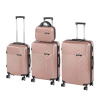 Súprava kufrov na kolieskach TraveLux Pro XXIV rose gold Súprava kufrov na kolieskach TraveLux Pro XXIV rose gold
