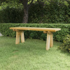 zahrada-XL Záhradná lavička 110 cm impregnované borovicové drevo 318173 zahrada-XL Záhradná lavička 110 cm impregnované borovicové drevo 318173
