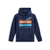 Mikina HARKEN HOODIE, ALPINESTARS (modrá) M Mikina HARKEN HOODIE, ALPINESTARS (modrá) M